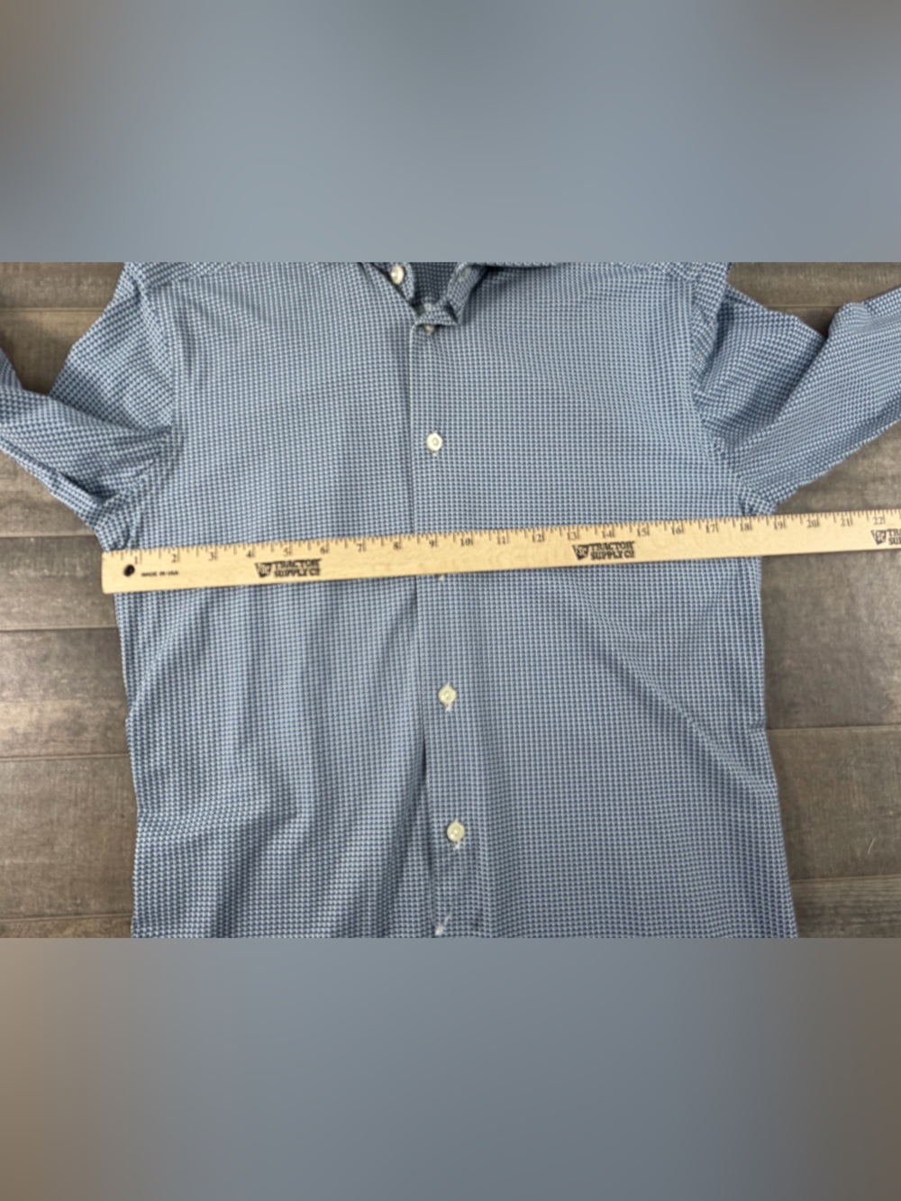 NWOT Eton Long Sleeve Button Down Geometric Pattern - Picture 5 of 8
